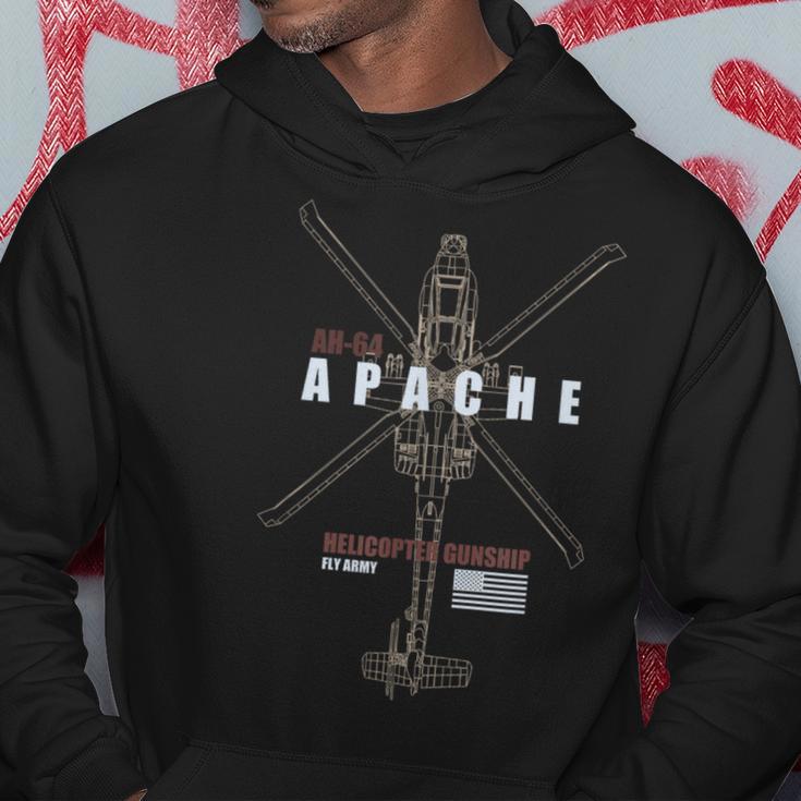 Ah-64 Apache Hoodie Lustige Geschenke