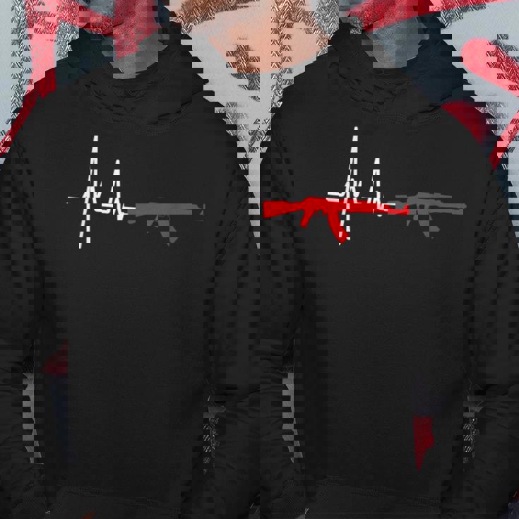 Ak-47 Kalashnikov Rifle Y Ruso Pistola Sudadera Regalos divertidos
