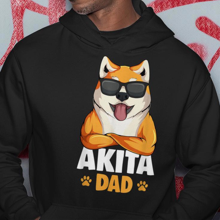 Akita Dog Papa Kapuzenpullover Lustige Geschenke