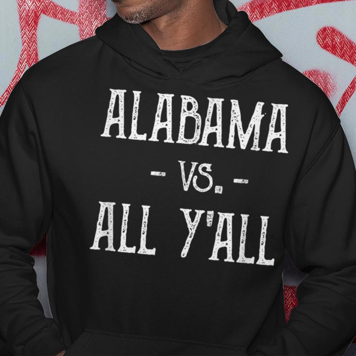 Alabama Vs Y’All Sports Distressed Vintage Southern Hoodie Personalized Gifts