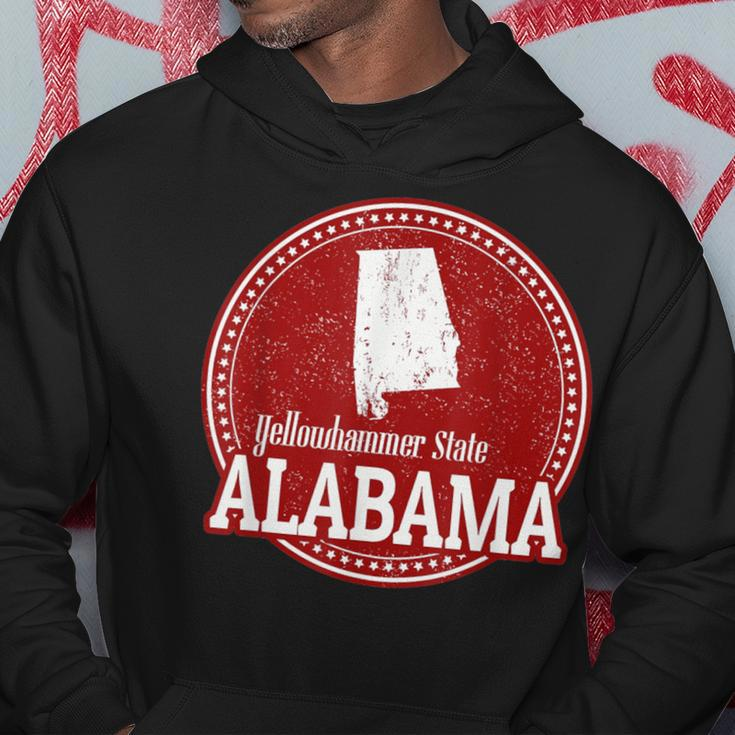 Alabama Yellowhammer State With Silhouette Hoodie Unique Gifts