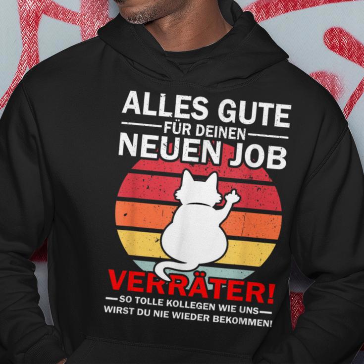 Alles Gute Für Dein Neue Job Zum Job Farewell S Hoodie Lustige Geschenke