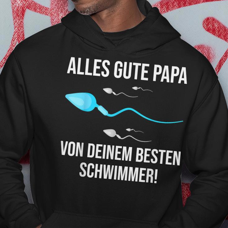 Alles Gute Papaon Dein Besten Schwimmer Hoodie Lustige Geschenke