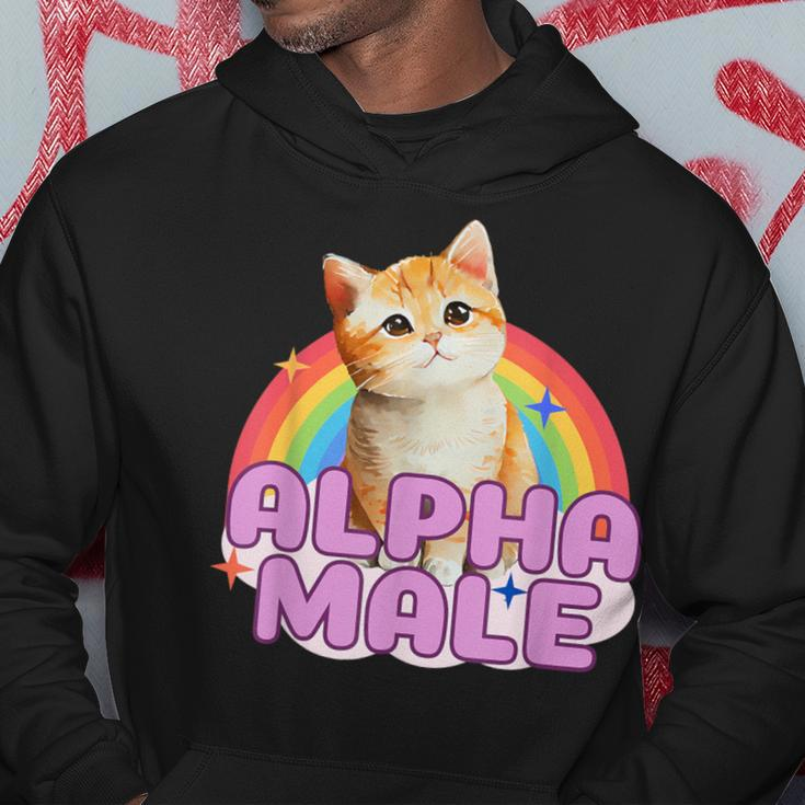 Alpha Male Cat Kitten Hoodie Lustige Geschenke