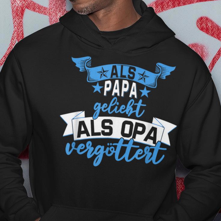 Als Papa Liebt Als Opaergöttert Kapuzenpullover Lustige Geschenke