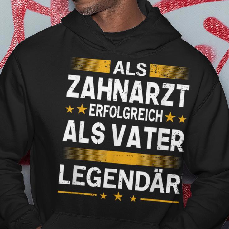 Als Zahnarzt Erfolgreich Alsater Papa Legendärt Kapuzenpullover Lustige Geschenke