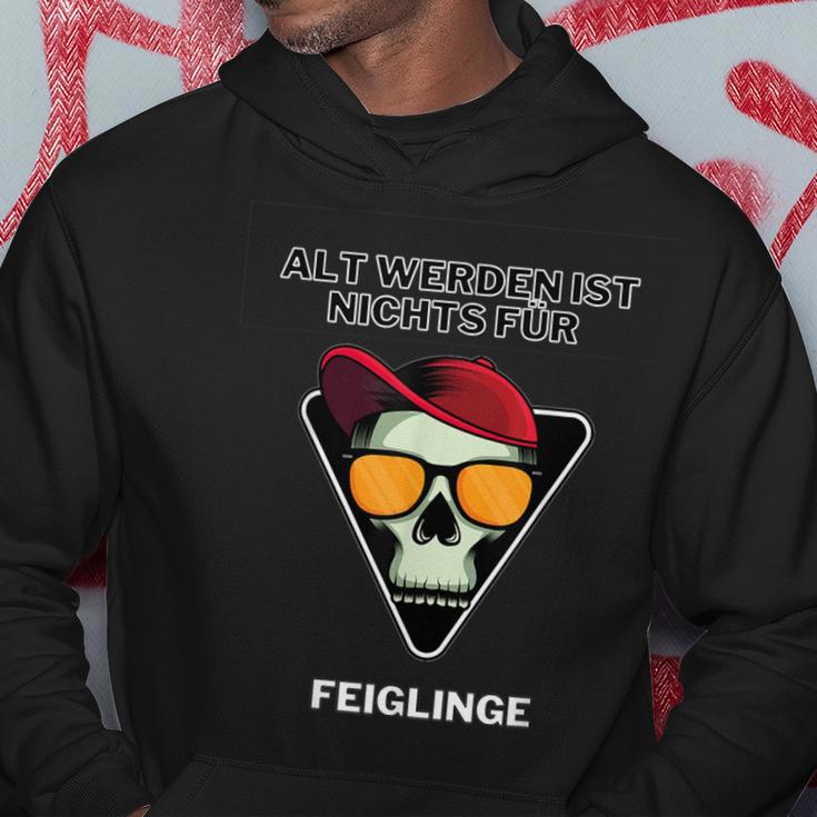 Alt Werden Ist Nichts Für Feigling Hoodie Lustige Geschenke