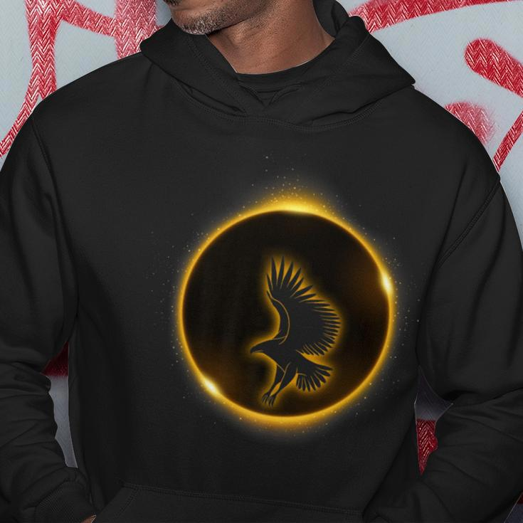 America Totality 04 08 24 Total Solar Eclipse 2024 Eagle Hoodie Personalized Gifts