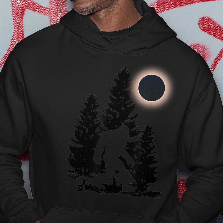 America Totality Bigfoot Total Solar Eclipse 2024 Hoodie Unique Gifts