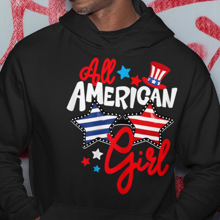 American Girls Patriotic July 4Th Fun For Family Matching Hoodie Unique Gifts