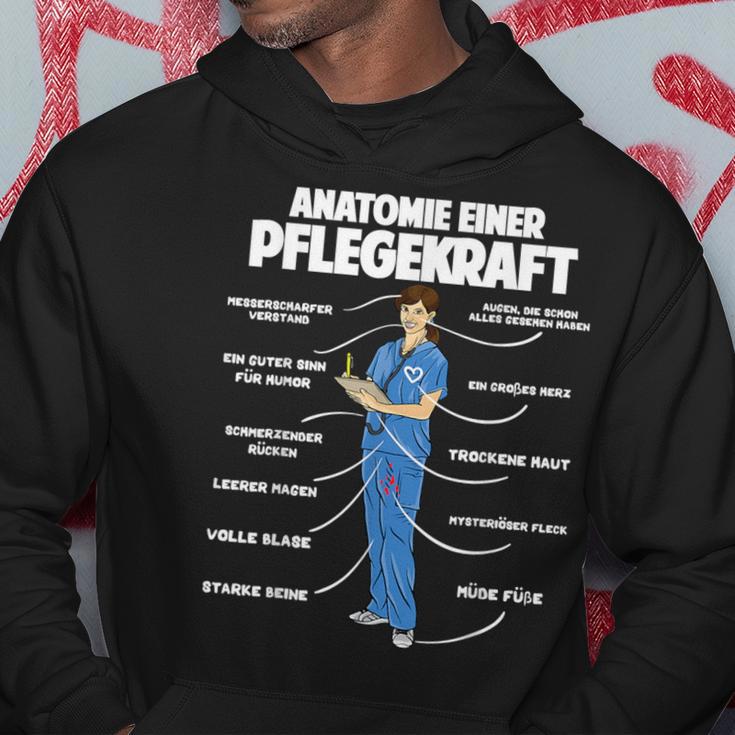 Anatomie Einer Pflegekraft Elderly Nursing Hoodie Lustige Geschenke