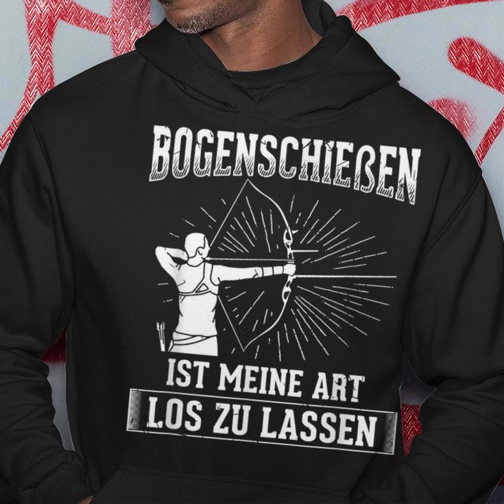 Archery Loslassen Archery Hoodie Lustige Geschenke