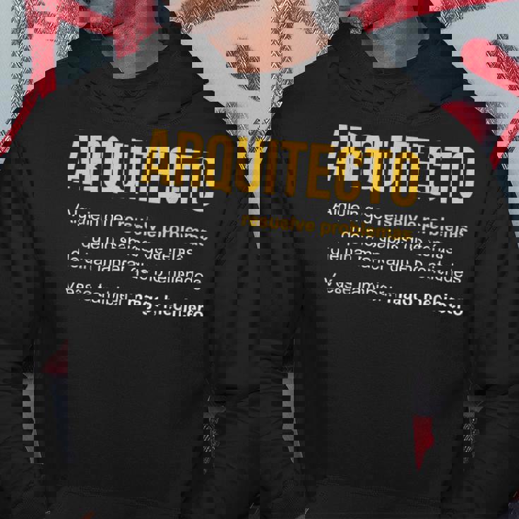Arquitecto Definición Regalo Arquitecto Sudadera Regalos divertidos