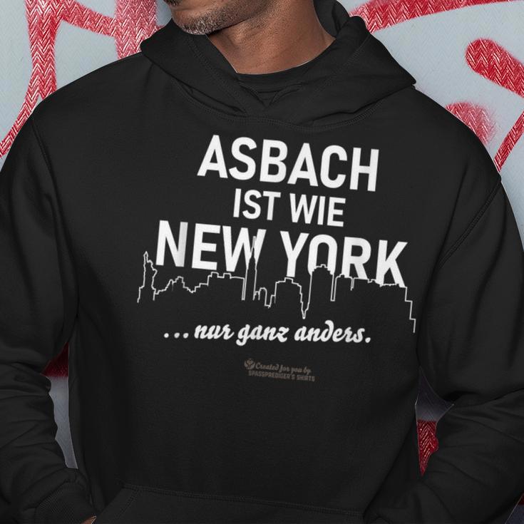 Asbach Ist Wie New York Nur Ganz Anders Asbach Kapuzenpullover Lustige Geschenke