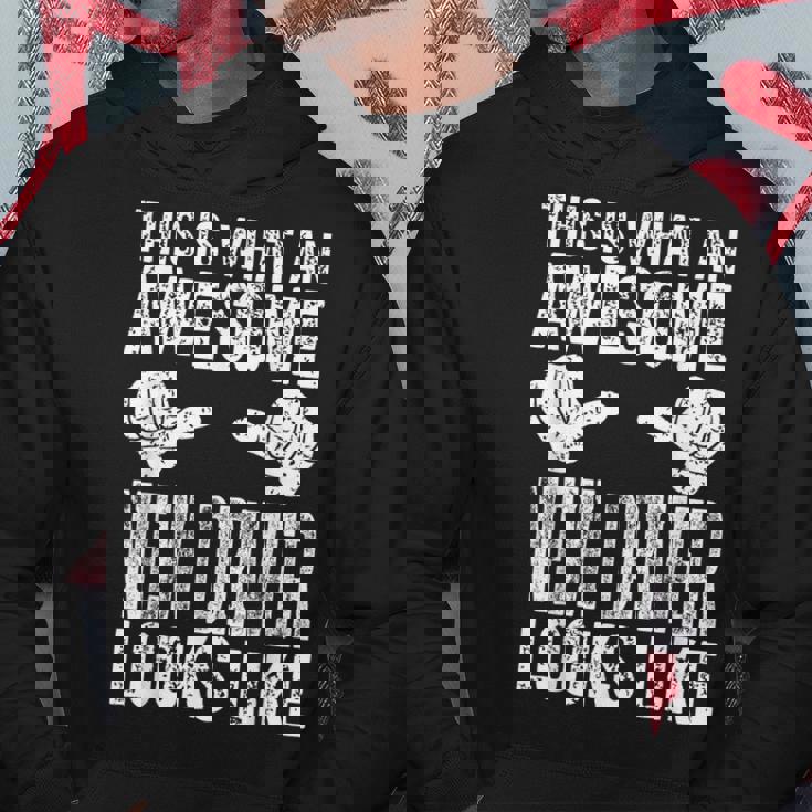 Así Es Como See Un Nuevo Conductor Divertido Nuevo Conductor Lindo Sudadera Regalos divertidos