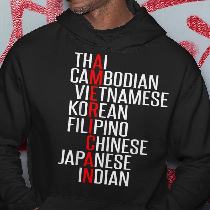 Asian American Pride We Are All Americans Hoodie Unique Gifts