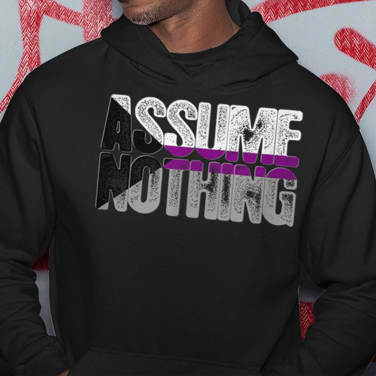 Assume Nothing Demisexual Pride Hoodie Unique Gifts
