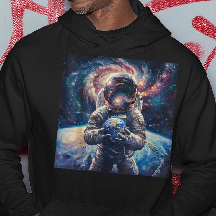 Astronauten Galaxie Weltraum Planeten Weltall Astronaut Kapuzenpullover Lustige Geschenke