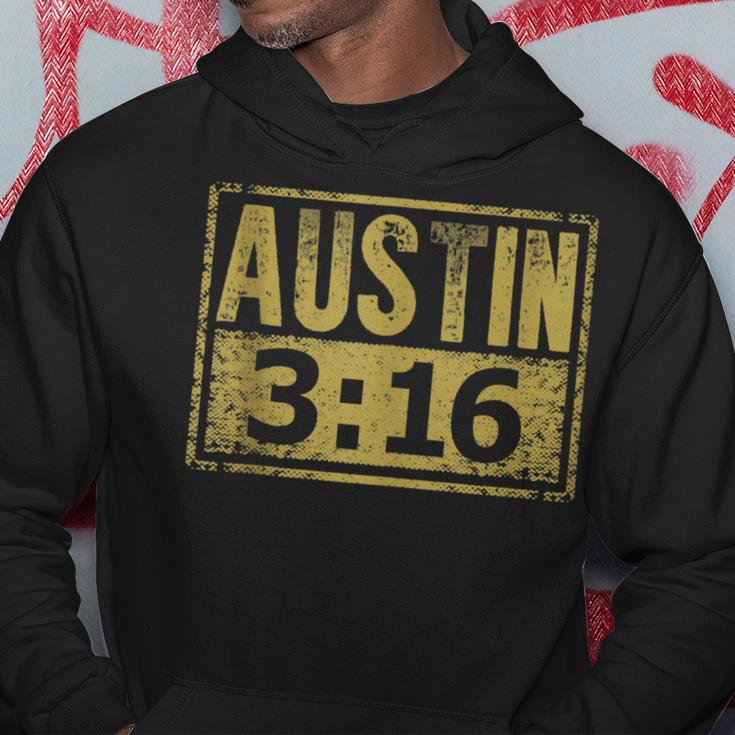 Austin 3 16 Classic American Distressed Vintage Hoodie Personalized Gifts