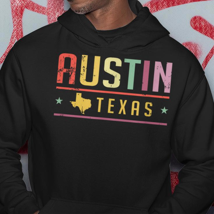 Austin Texas Souvenir Retro Austin Texas Hoodie Unique Gifts