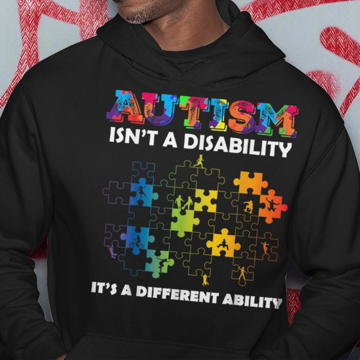 Autism Isn't A Disability Autism Month Awareness Hoodie Unique Gifts