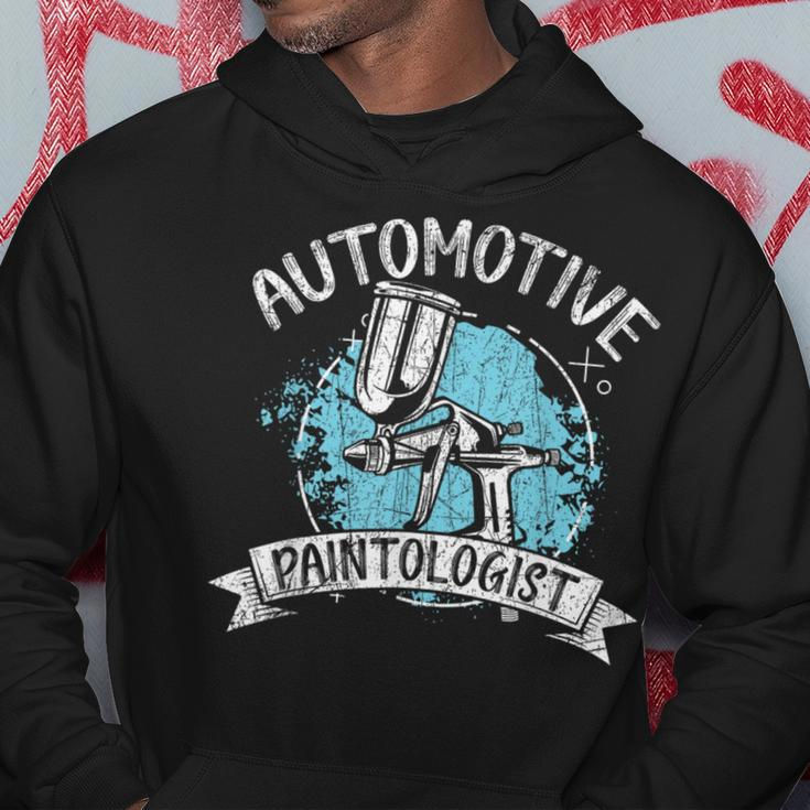 Automotive Paintologist Car Detailing Auto Body Painter Hoodie Unique Gifts