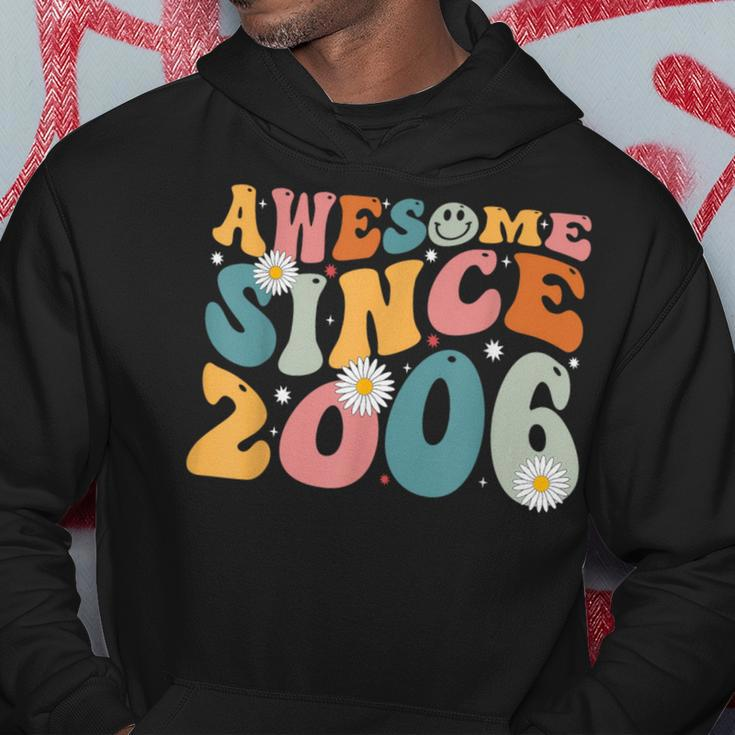 Awesome Since 2006 18Th Birthday Retro Born In 2006 Hoodie Unique Gifts