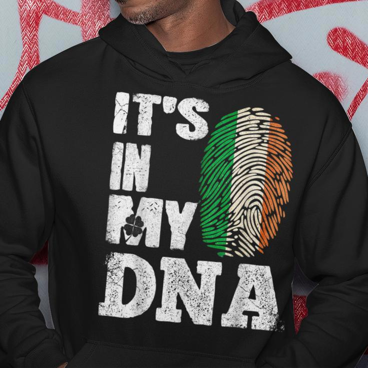 Awesome Ireland It's In My Dna Irish Flag Clover St Paddy's Hoodie Unique Gifts