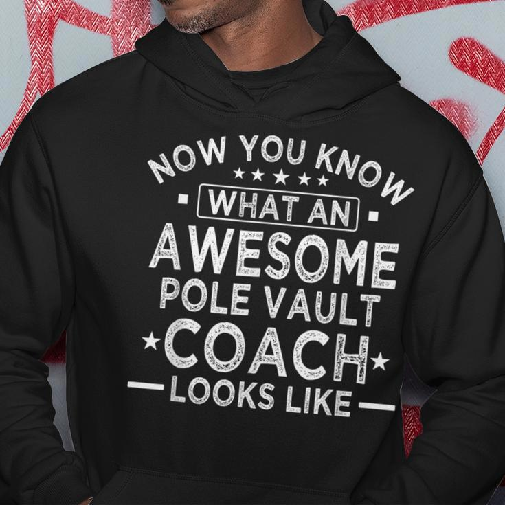 Awesome Pole Vault Coach Pole Vault Coach Humor Hoodie Unique Gifts