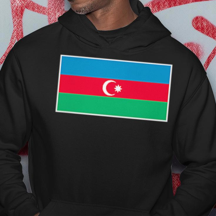 Azerbaijan Flag Vintage Azerbaijani Colors Hoodie Lustige Geschenke