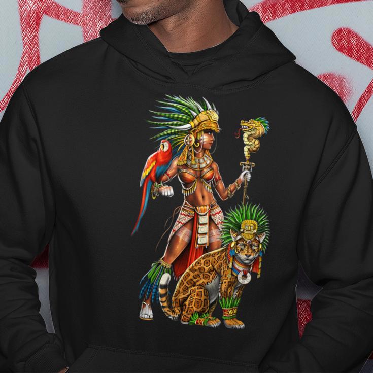 Aztec Jaguar Warrior Ancient Mayan Goddess Hoodie Unique Gifts