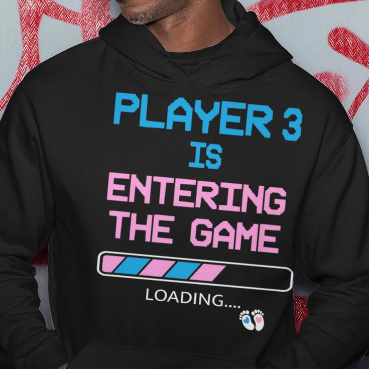 Baby Announcement New Dad Gender Reveal Father's Day Gaming Hoodie Funny Gifts