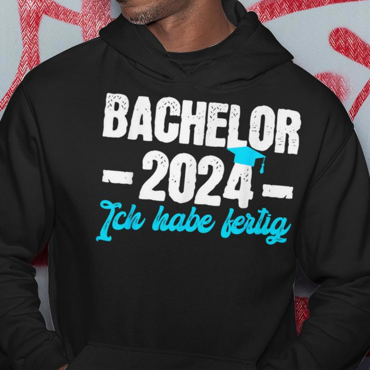 Bachelor 2024 Ich Habe Fertig Bachelor Passed Hoodie Lustige Geschenke
