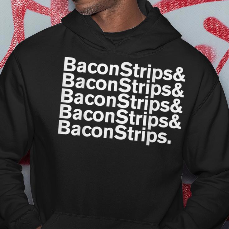 Baconstrips & Bacon Strips Hoodie Lustige Geschenke