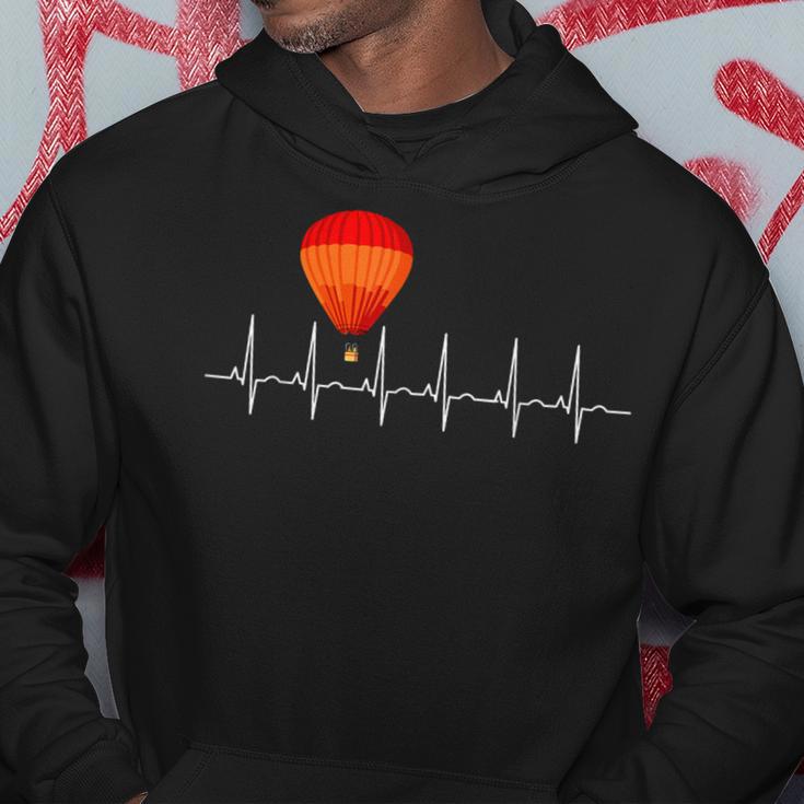 Balloon Driver Heartbeat Balloon Driver Heartbeat Ecg Hoodie Lustige Geschenke