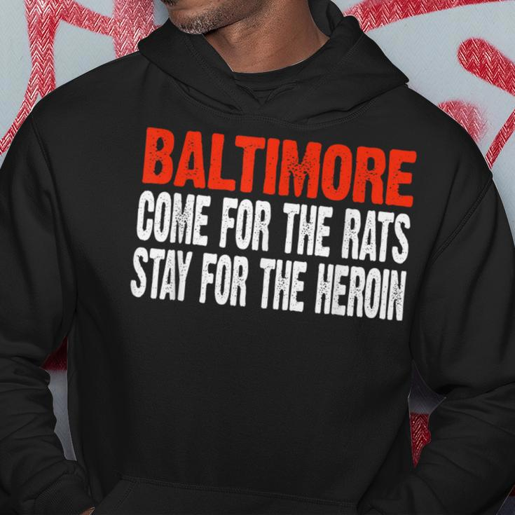 Baltimore Rats And Heroin Political Hoodie Unique Gifts