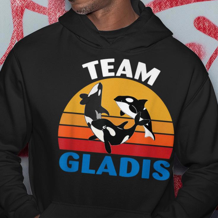 Barco Divertido Team Gladis Orca Whale Sudadera Regalos divertidos