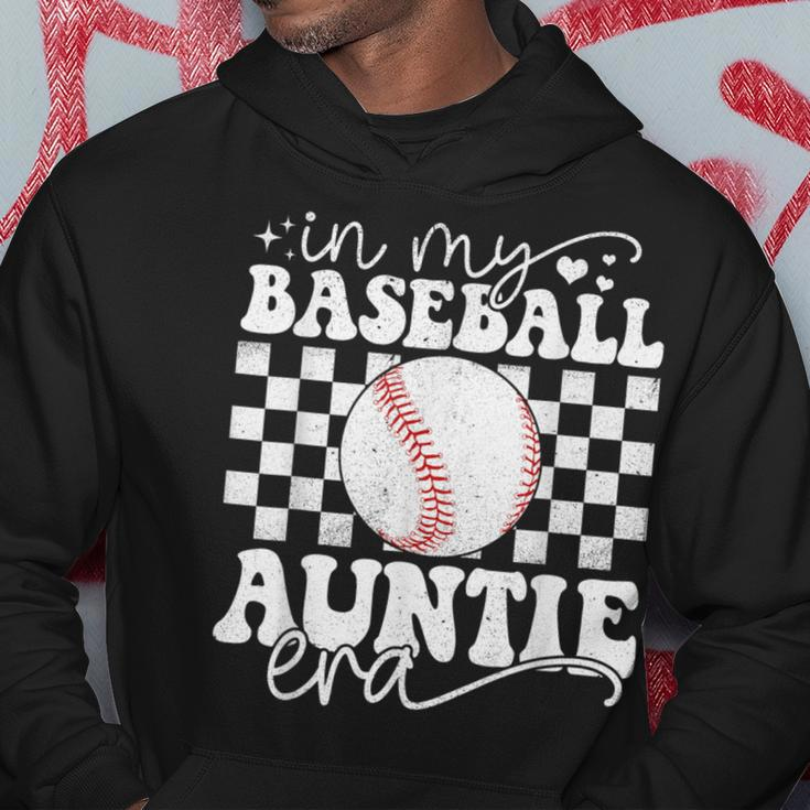 In My Baseball Auntie Era Baseball Auntie Mother's Day Hoodie Unique Gifts