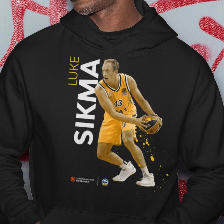 Basketballspieler Nummer 33 Luxus Edition Hoodie in Schwarz Lustige Geschenke