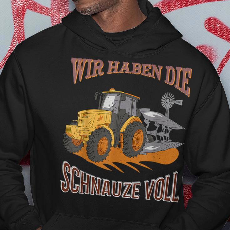 Bauernprotest 2024 Hoodie Es Reicht Uns! Lustige Geschenke