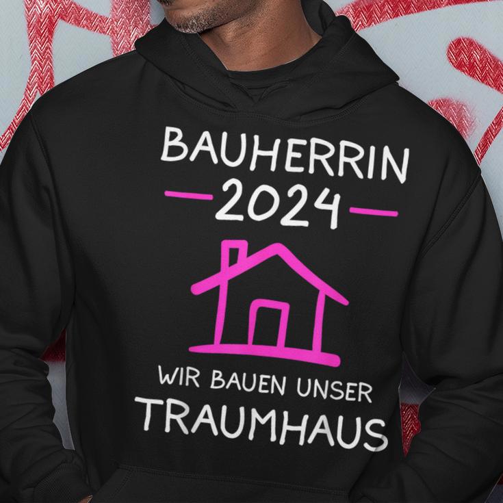 Bauherrin 2024 Wir Bauen Unser Traumhaus Bauherrinnen Hoodie Lustige Geschenke