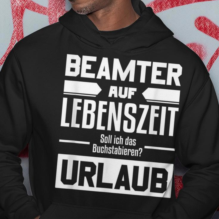 Beamter Auf Lebenszeit Beamter Auf Lebenszeit German Language Hoodie Lustige Geschenke