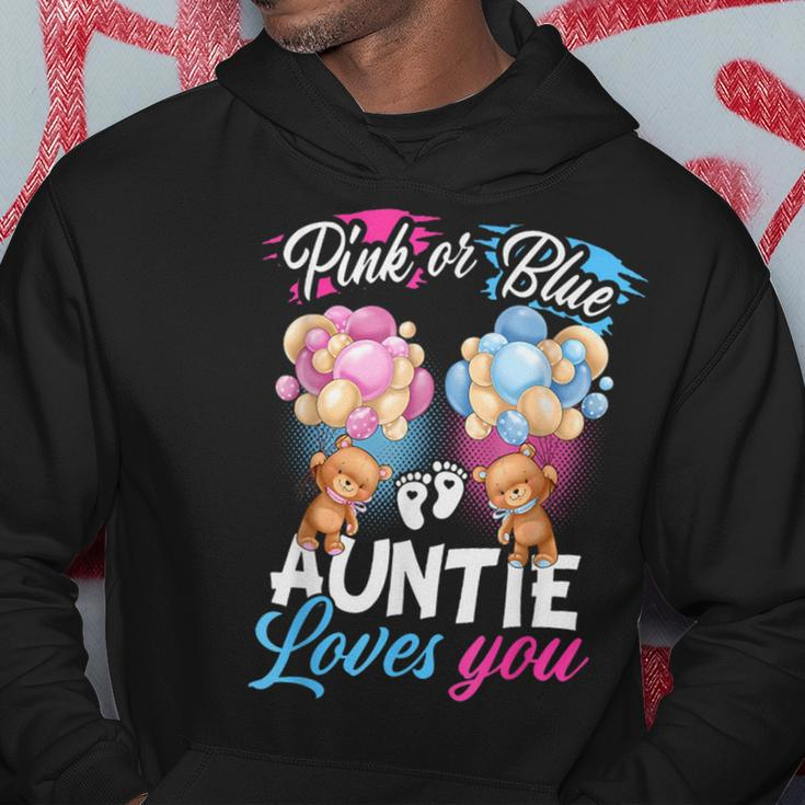 Bears Pink Or Blue Auntie Loves You Gender Reveal Hoodie Personalized Gifts