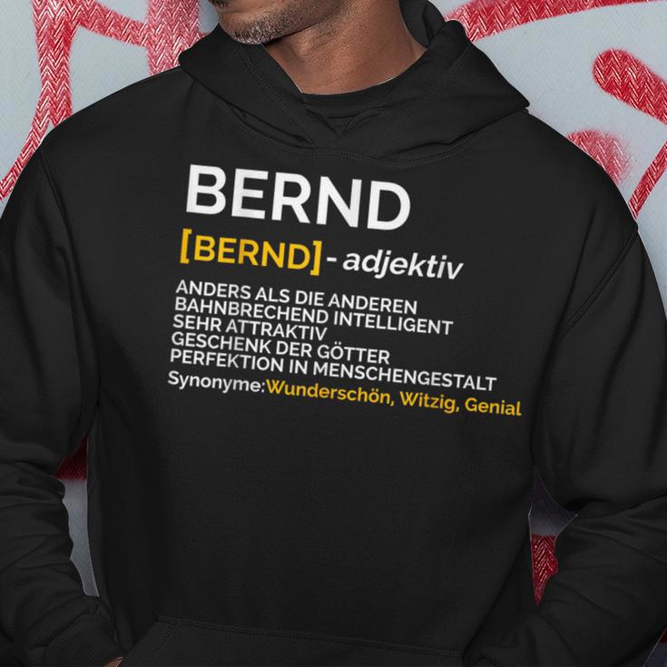 Bernd Anders Als Die Anderen Bahnbrechend Intelligent Hoodie Lustige Geschenke