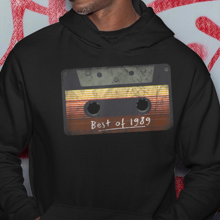 Best Of 1989 Classic Cassette Vintage Birthday Hoodie Unique Gifts