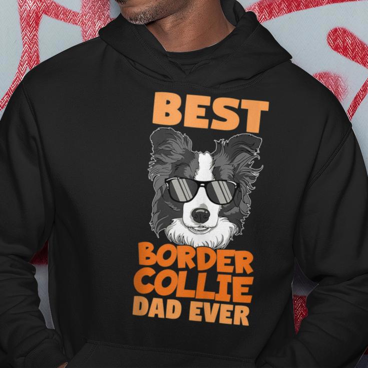 Best Border Collie Dad Ever Cooler Hunde Papaater Geschenk Kapuzenpullover Lustige Geschenke