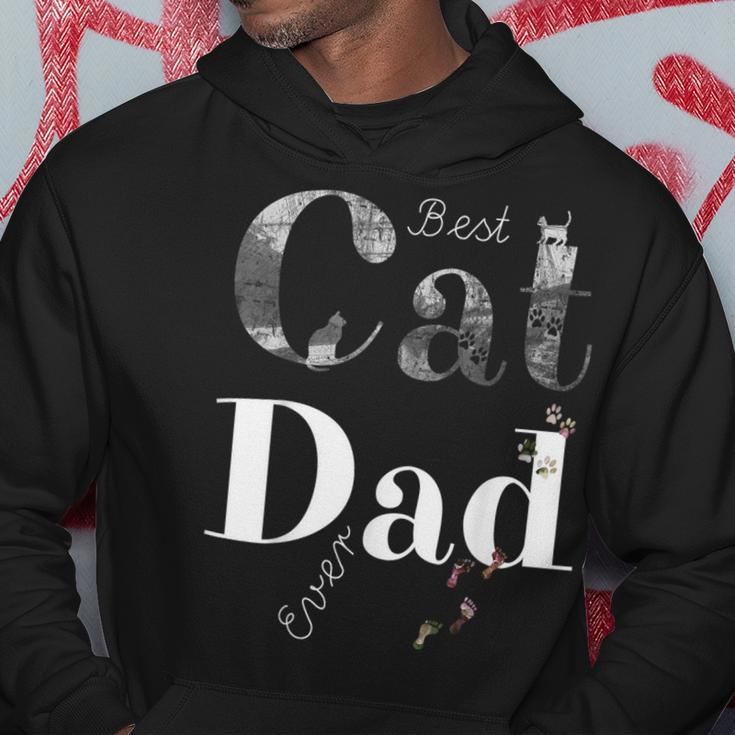 Best Cat Dad Ever Cat Lover Father's Day Hoodie Unique Gifts
