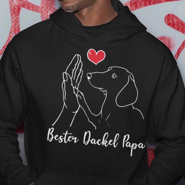 Best Dachshund Dad Teckel Papa Best Dachshund Dad Teckel Papa Kapuzenpullover Lustige Geschenke