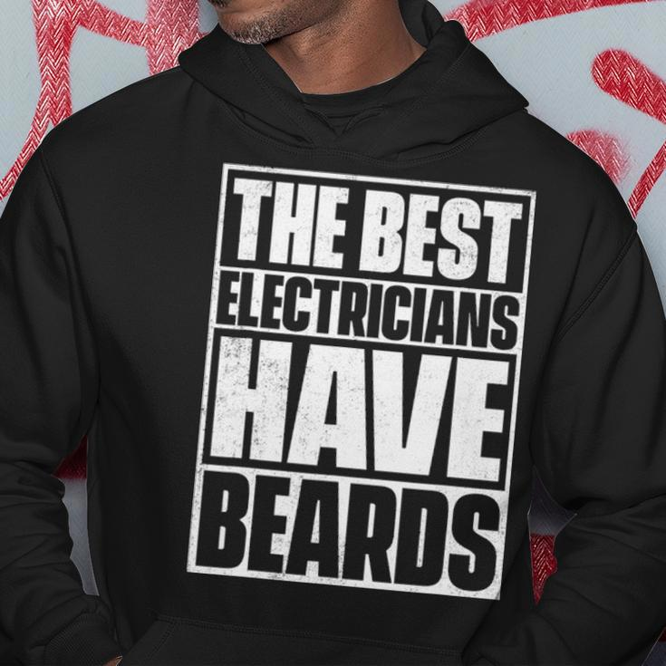 The Best Electricians Have Beards Beard Hoodie Unique Gifts