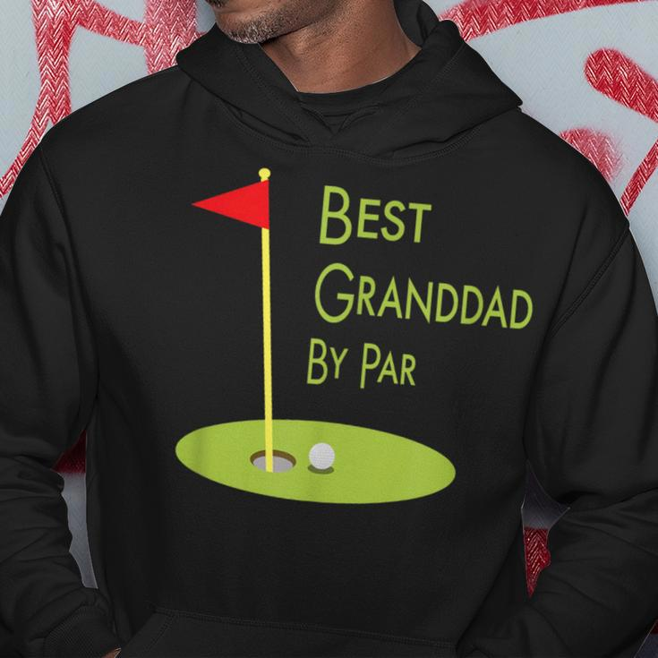 Best Granddad By Par Father’S Day Golfing For Grandpa Hoodie Unique Gifts